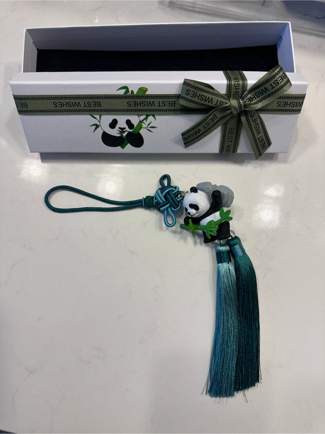 Brand new in box Panda Tassel Keychain - photo 5