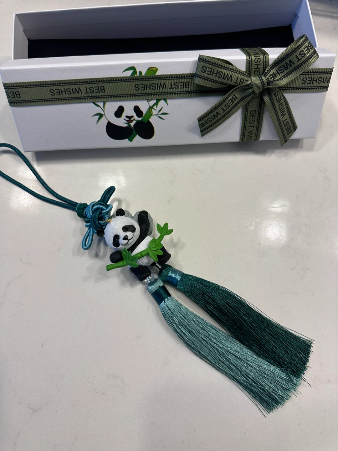 Brand new in box Panda Tassel Keychain - photo 3