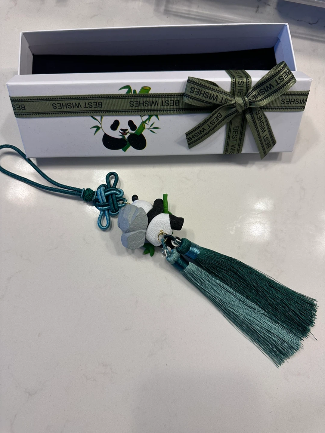 Brand new in box Panda Tassel Keychain - photo 4
