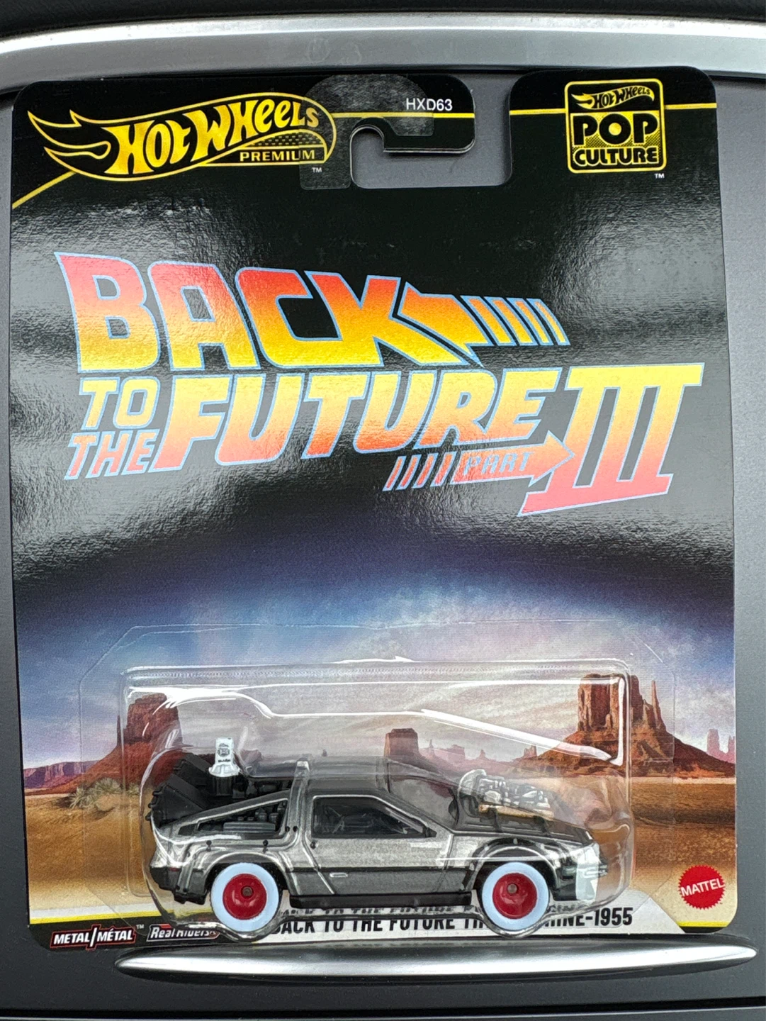Hot Wheels Premium Back to the Future Time Machine 1955