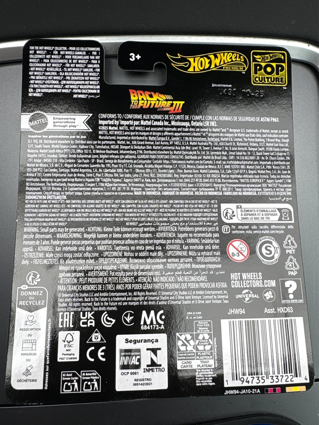 Hot Wheels Premium Back to the Future Time Machine 1955 - photo 2