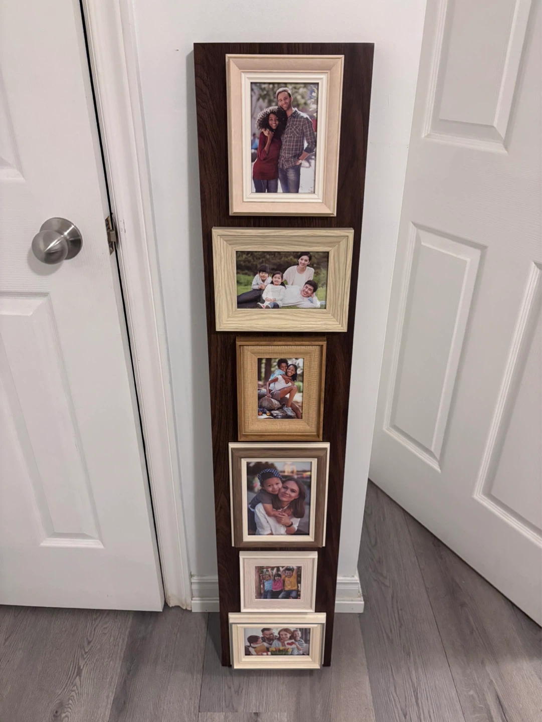 Unique hanging/standing picture frame