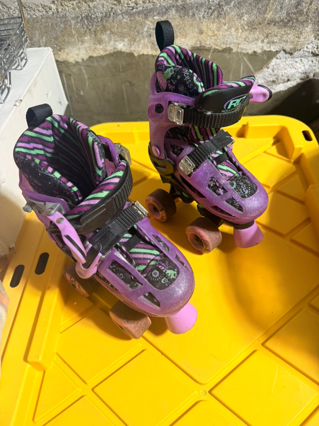 Girls Roller Skates and Helmet Set - photo 2