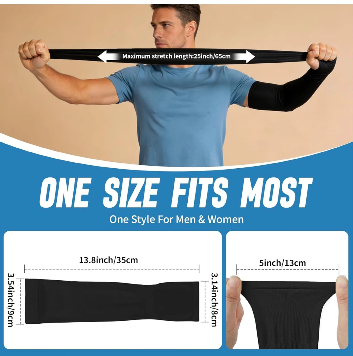 UV Compression Cooling Arm Sleeves - photo 3