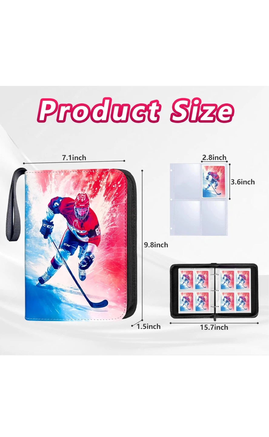 Hockey Card Binder Album
