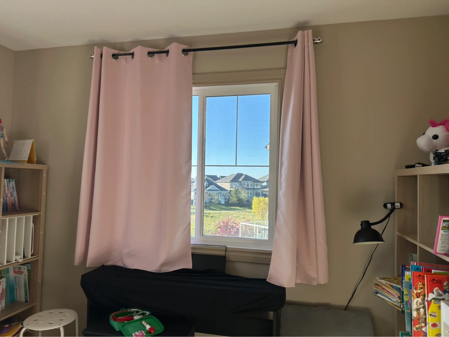 Pink Blackout Curtains - photo 2