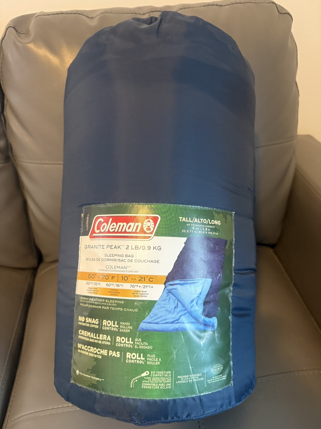 Coleman sleeping bag