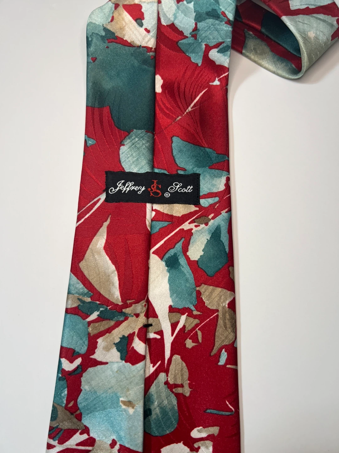 Jeffrey & Scott Floral Print Necktie - photo 4