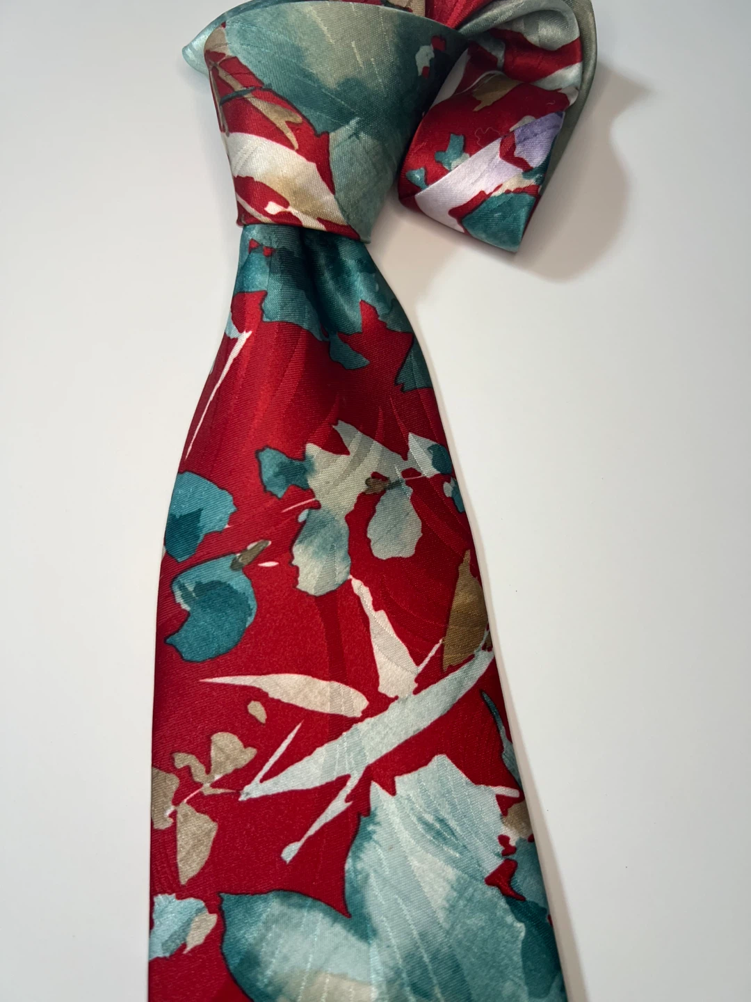 Jeffrey & Scott Floral Print Necktie