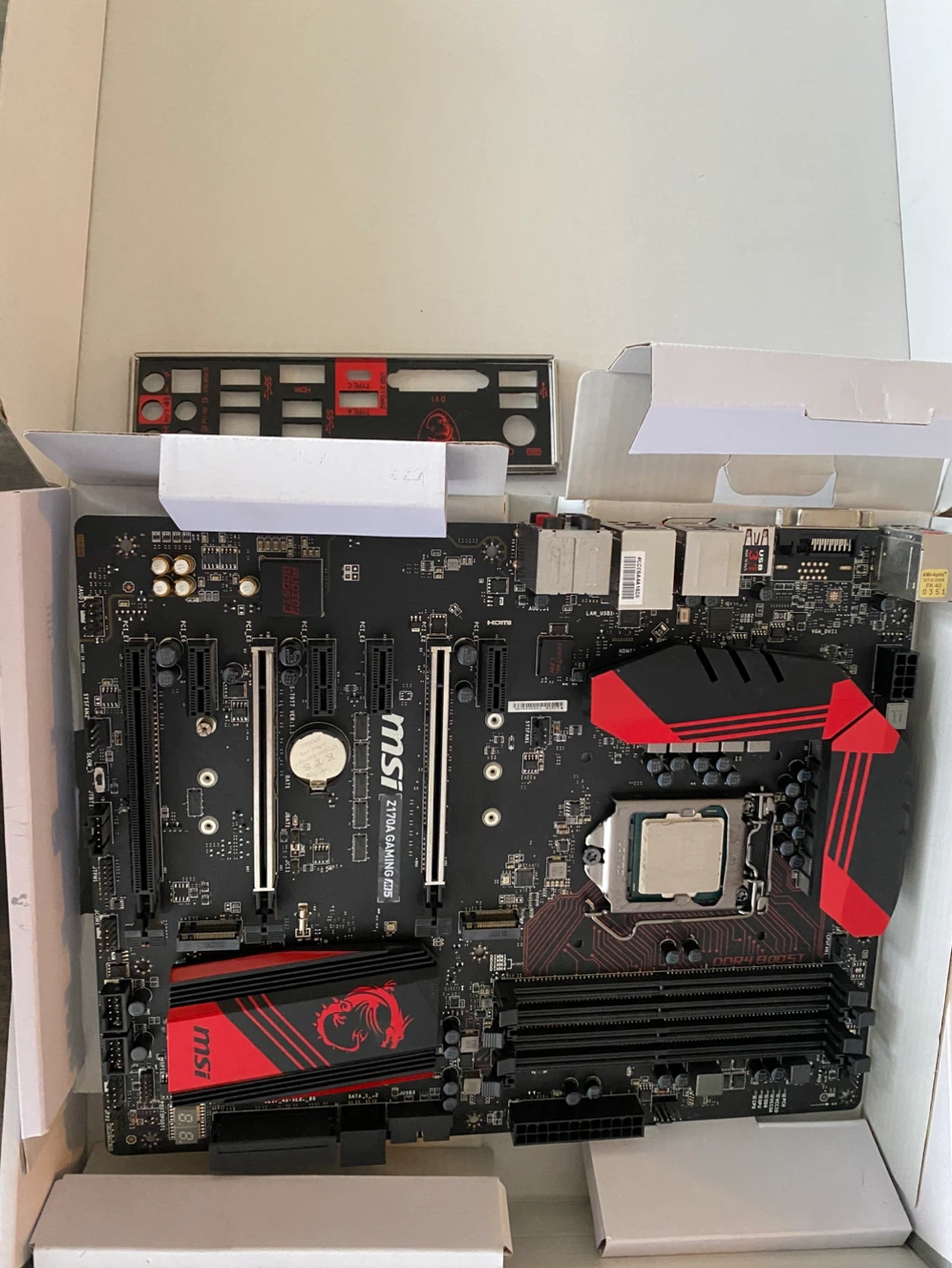 Motherbord with CPU - photo 2