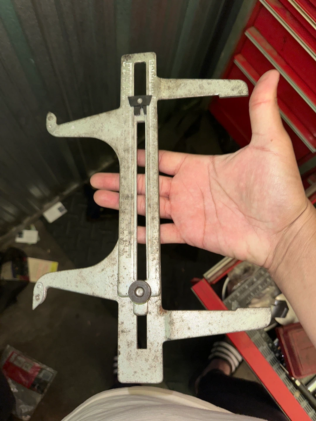 Vintage Tire Tread Depth Gauge Tool
