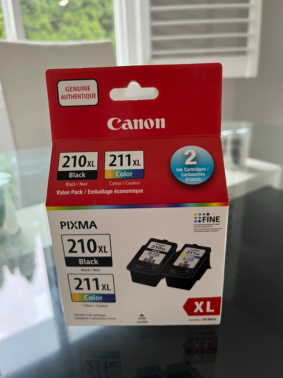 Canon Ink Cartridge (Black & Tri-Colour) 210xl & 211xl