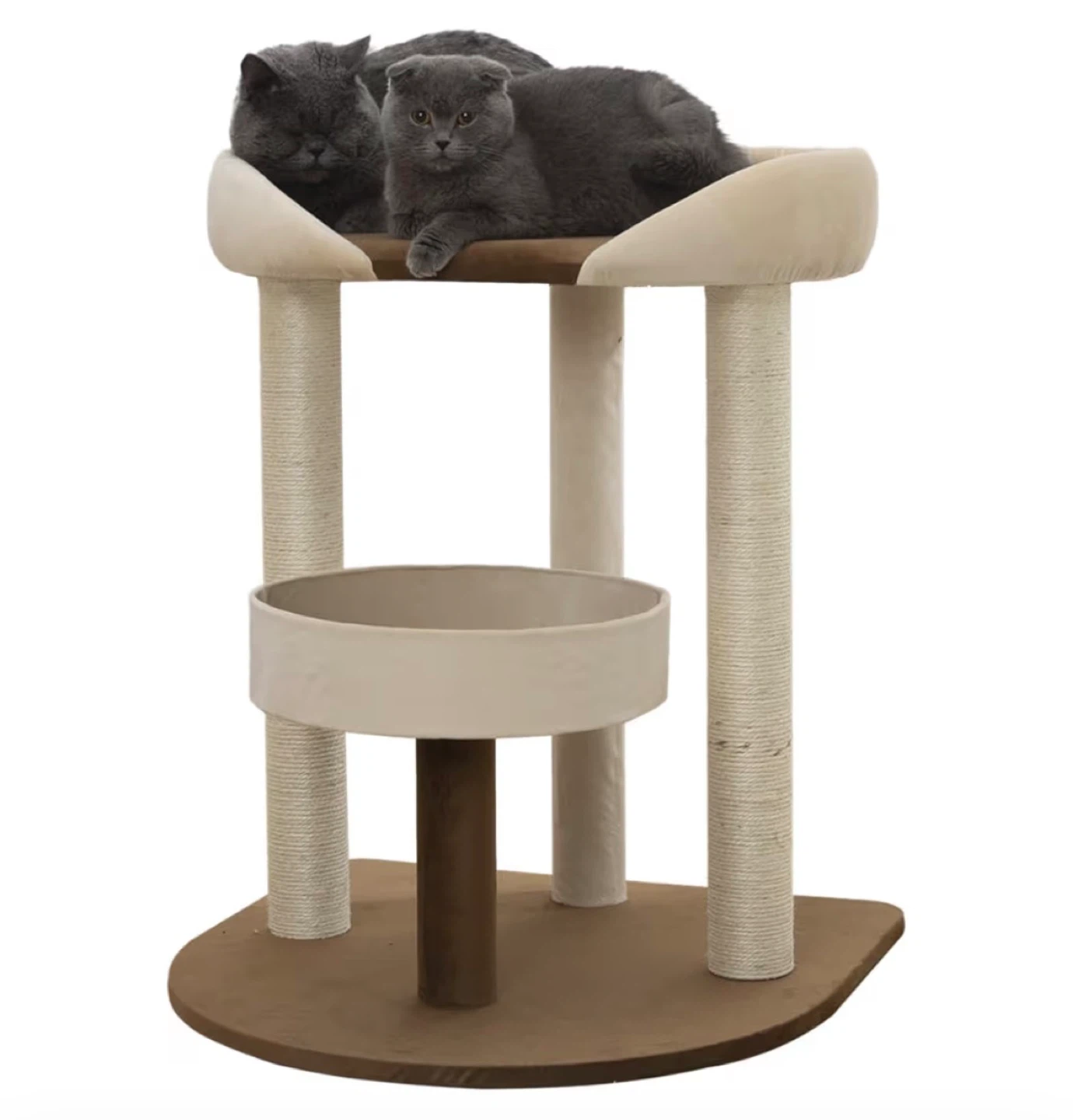 Cat Tree Condo with Scratching Posts