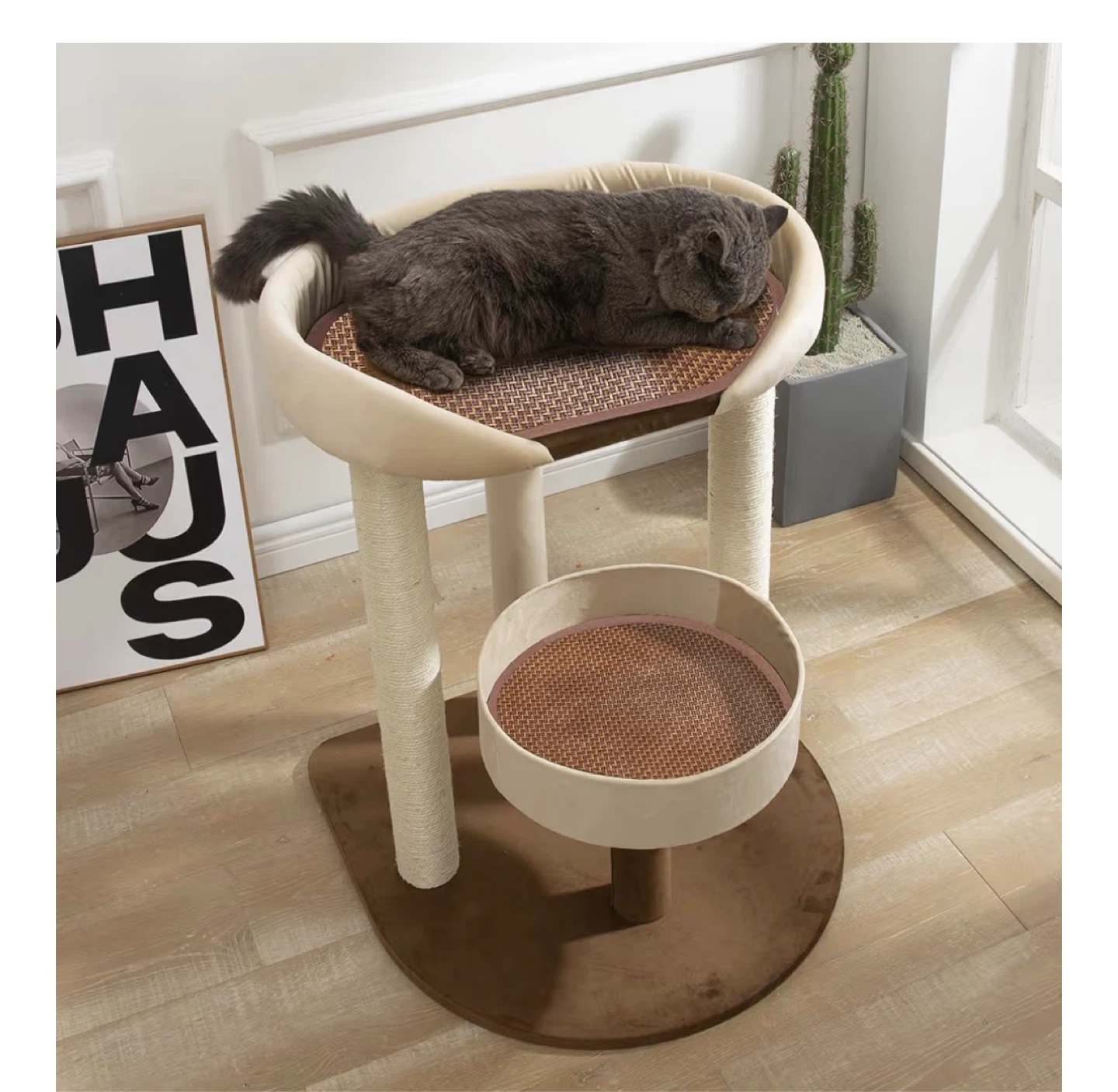 Cat Tree Condo with Scratching Posts - photo 3