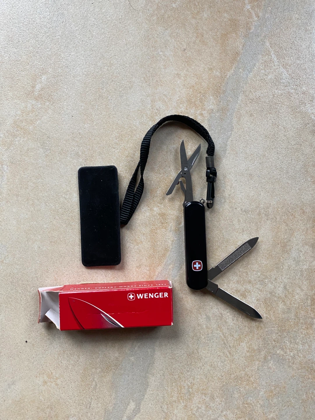 Wenger Swiss Army Knife with Box and Pouch