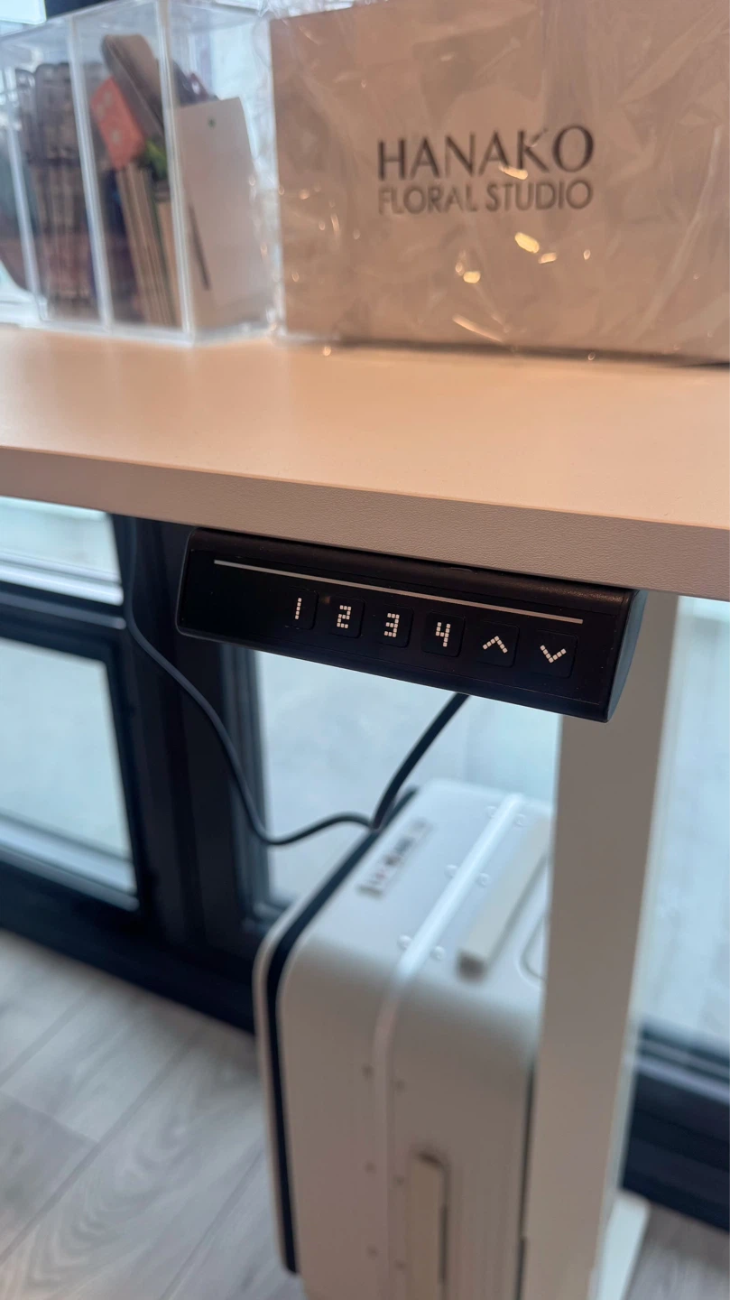 Adjustable Standing Desk - White - photo 3