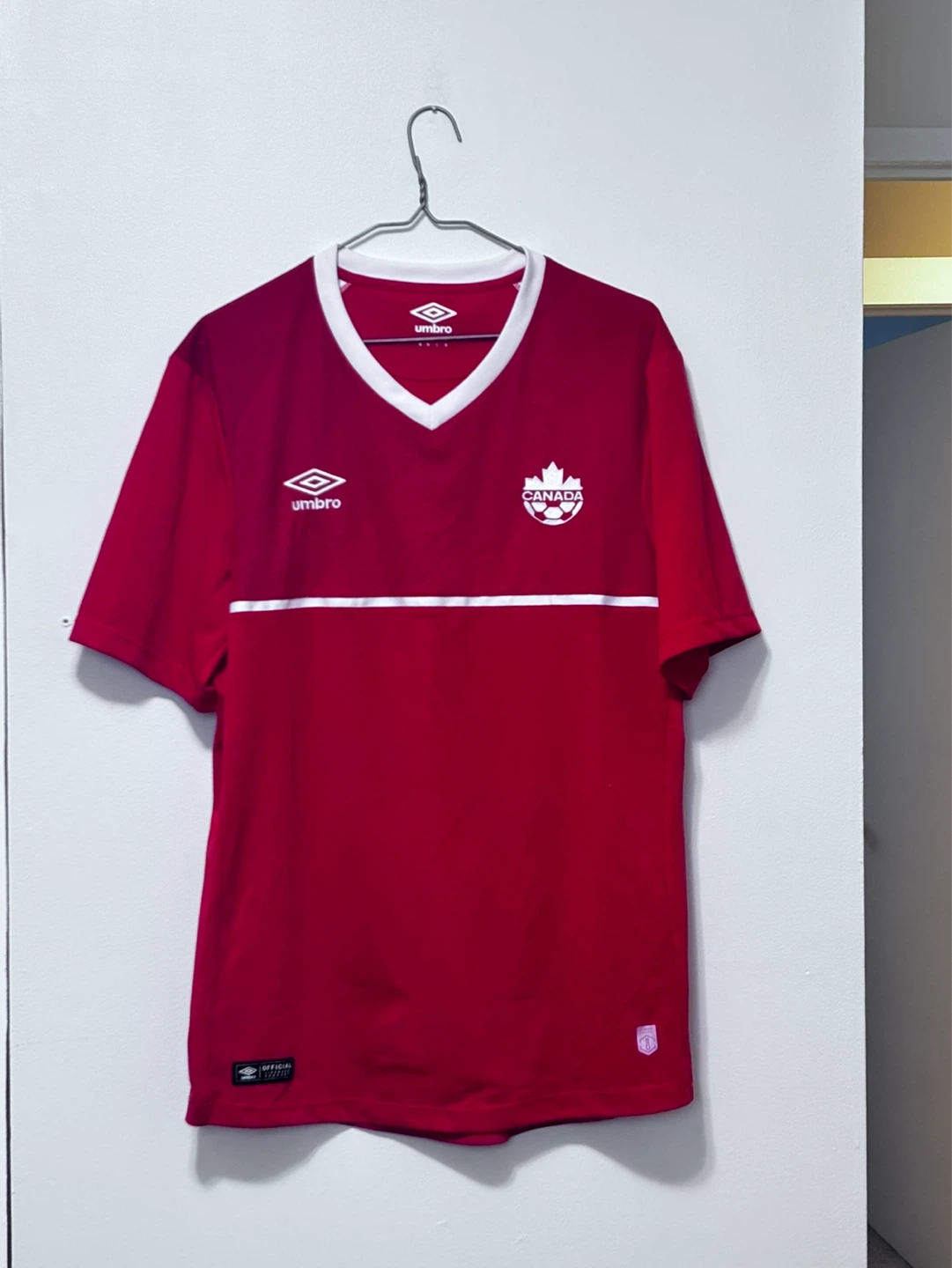Umbro Official Canada Soccer Jersey