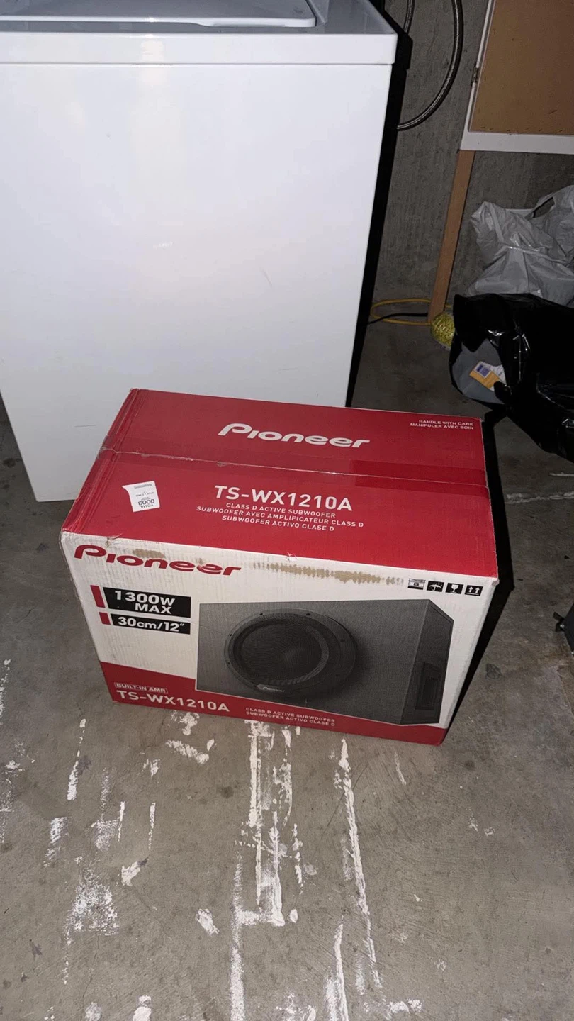 Pioneer TS-WX1210A 12-inch Subwoofer with Built-in Amp - photo 2