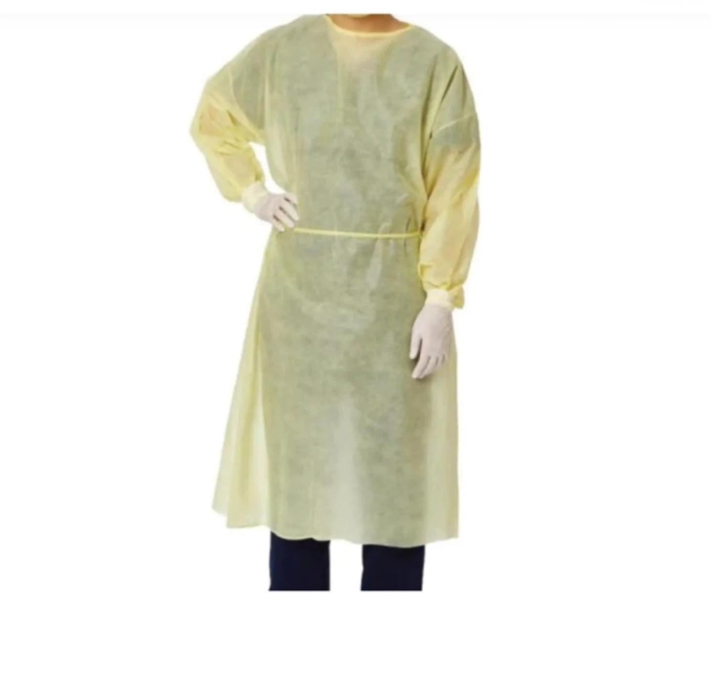 NEW Medical Isolation Gowns AAMI Level 2 – 10/Pack – 12 Packs - photo 2