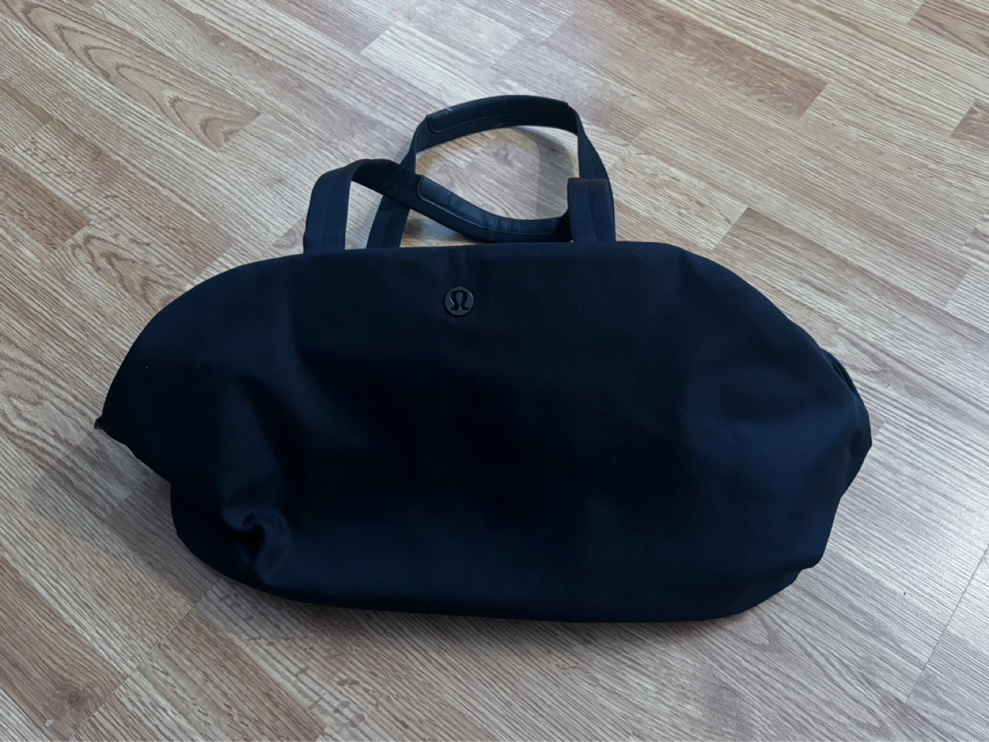 Like New Lululemon Black Duffel Bag