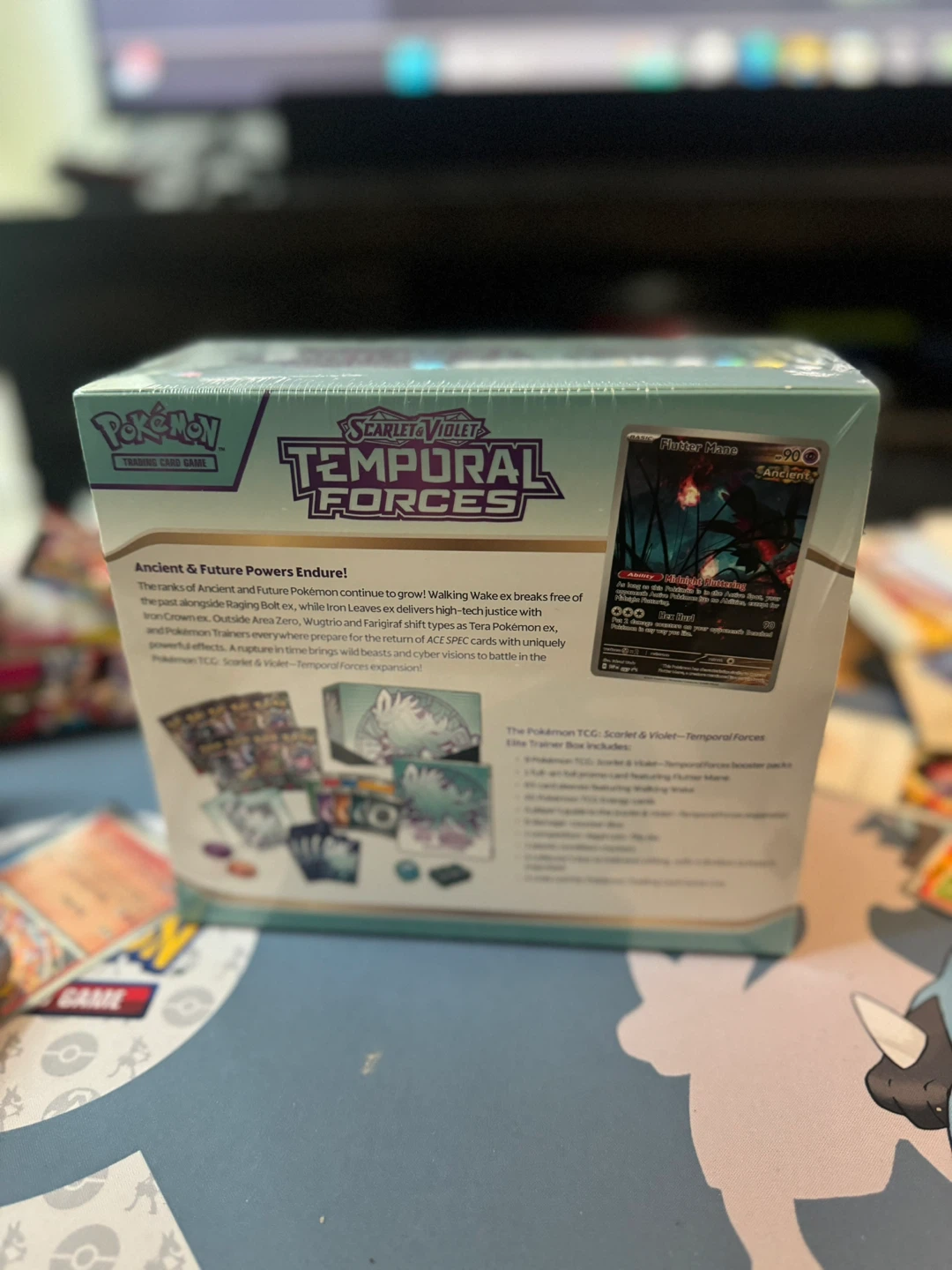 Pokemon TCG Scarlet & Violet Temporal Forces Elite Trainer Box - photo 2