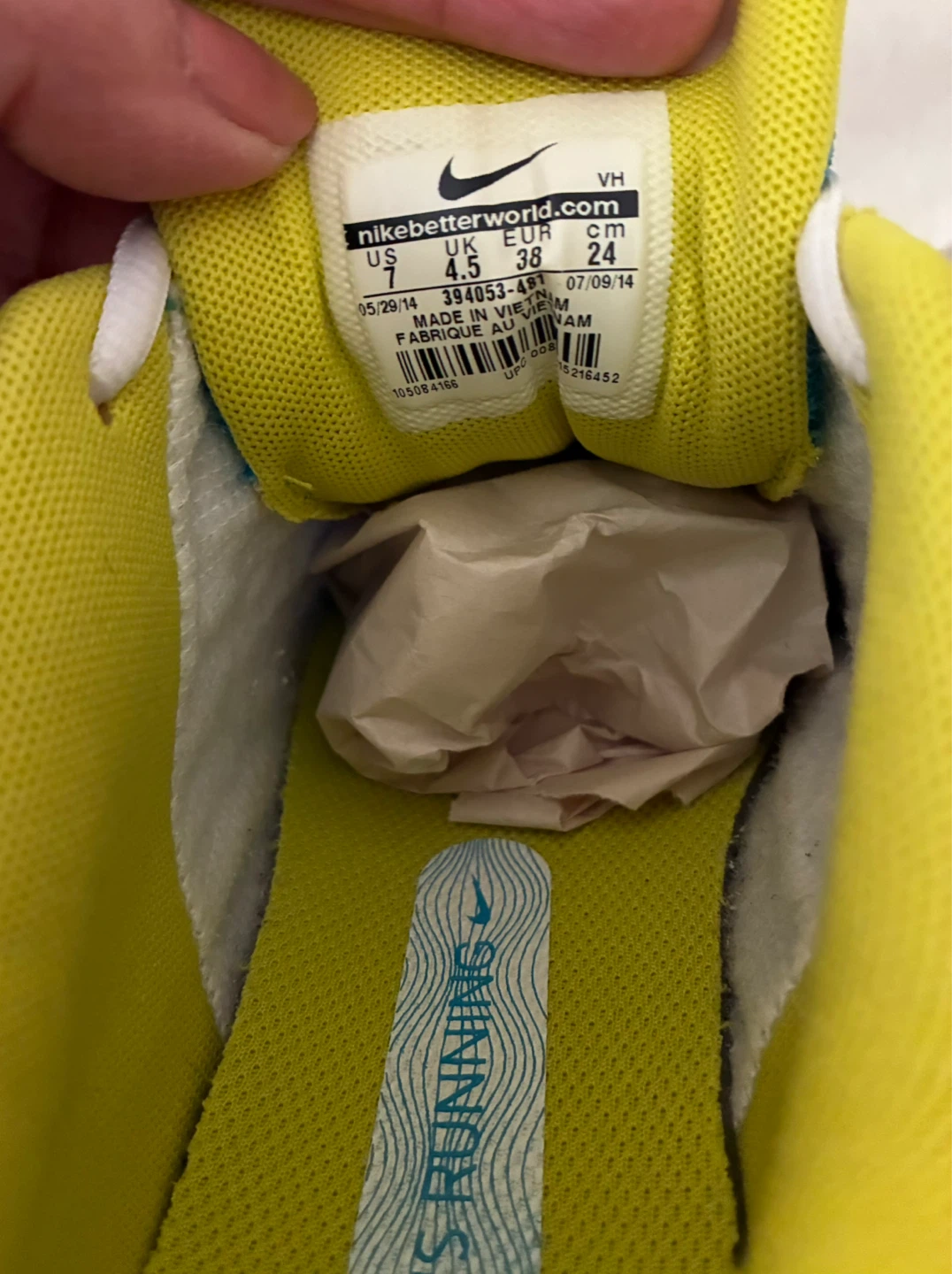 Nike Initiator Women's Running Shoes-size 7 - photo 4