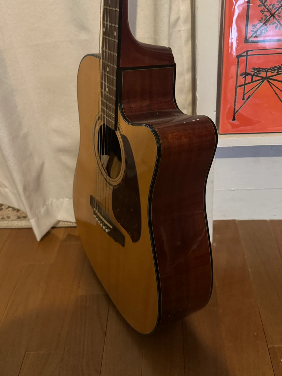 Ibanez FP5EC acoustic electric - missing preamp - photo 4
