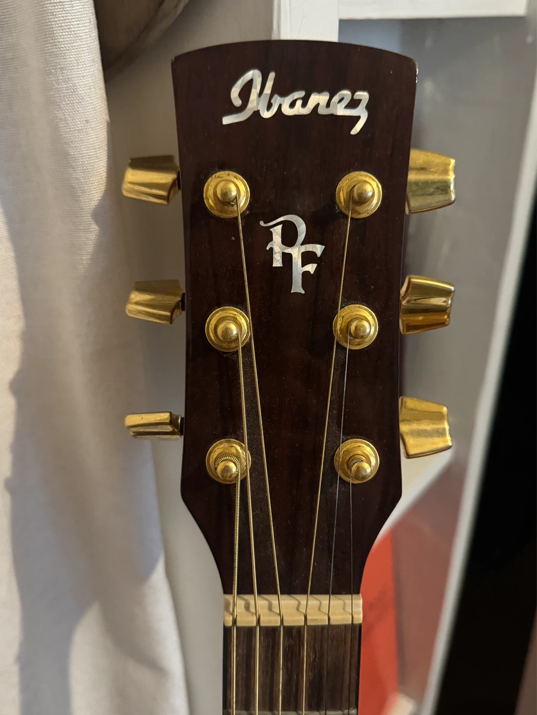 Ibanez FP5EC acoustic electric - missing preamp - photo 3