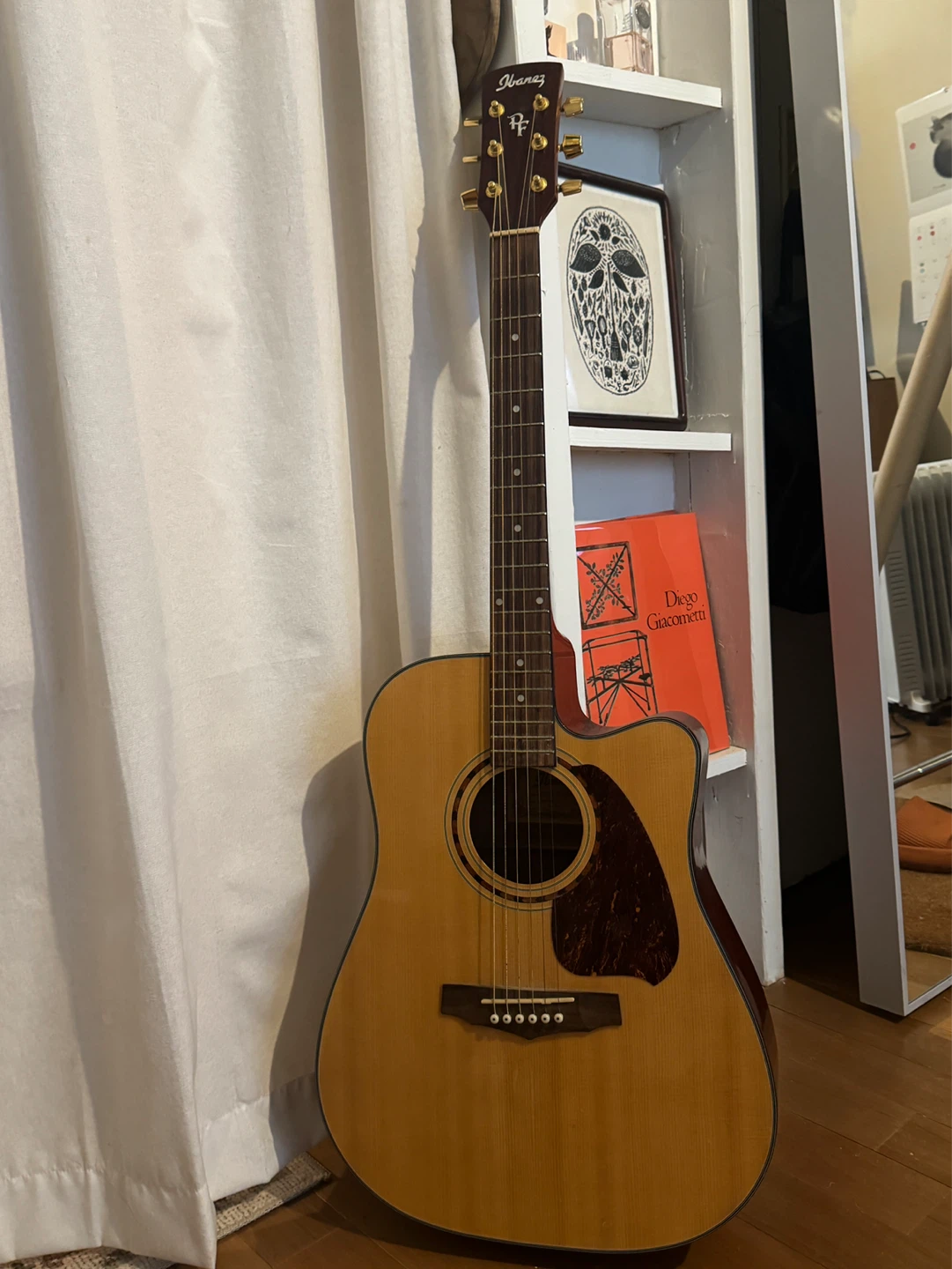 Ibanez FP5EC acoustic electric - missing preamp