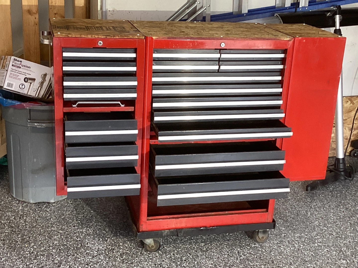 3piece toolchest with keys