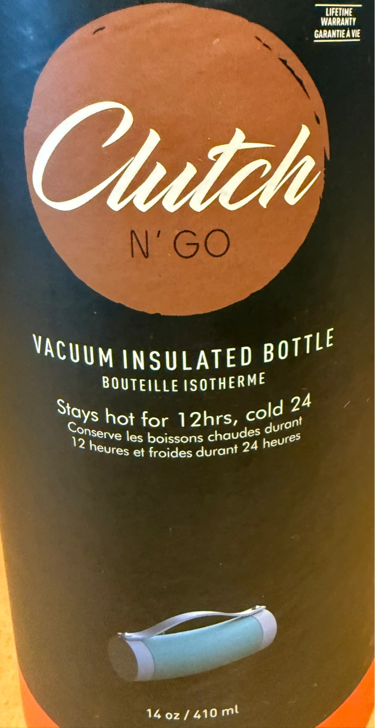 Clutch N' GO Vacuum Insulated Bottle - 14 oz / 410 ml - photo 4