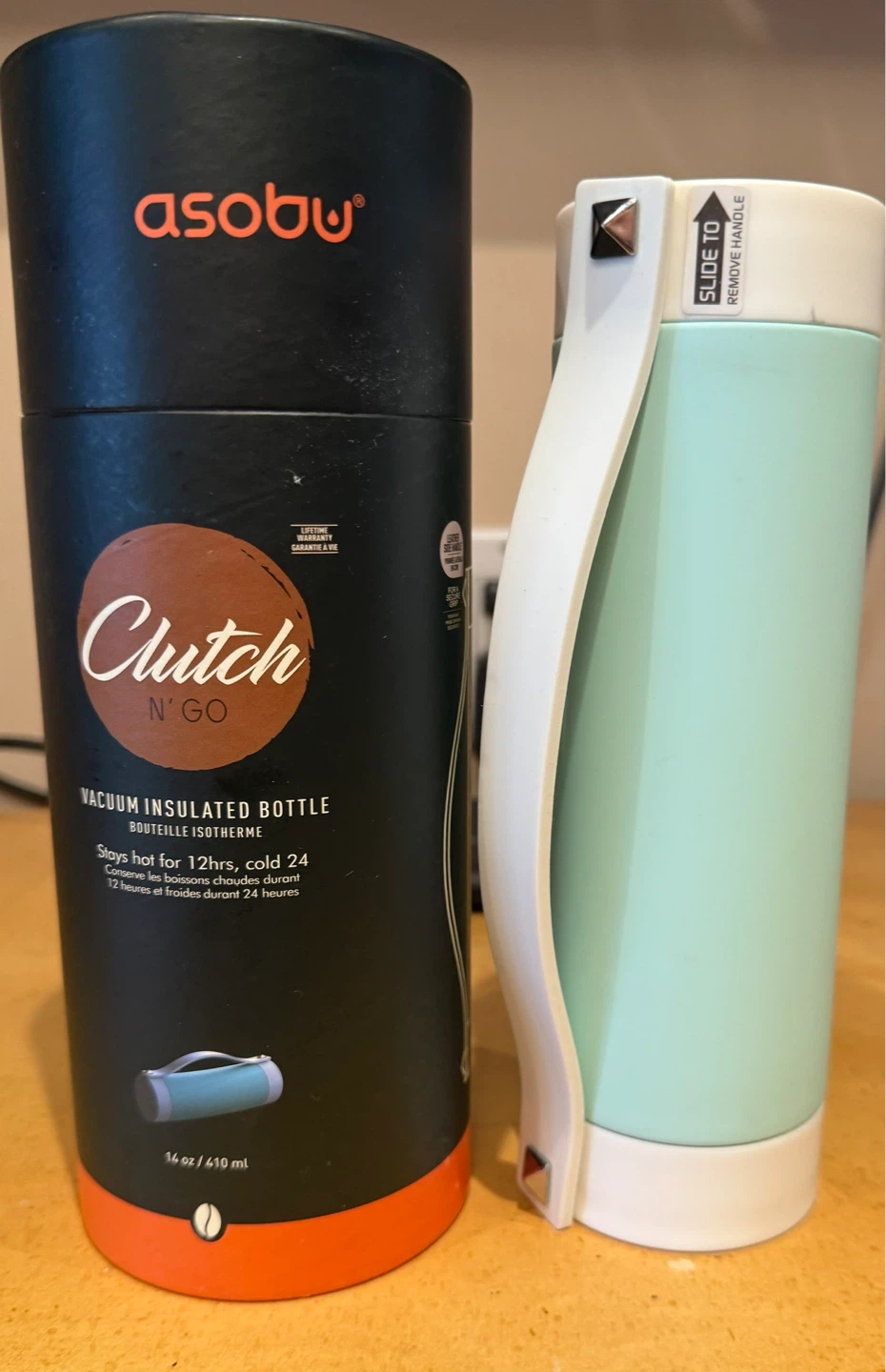 Clutch N' GO Vacuum Insulated Bottle - 14 oz / 410 ml - photo 2