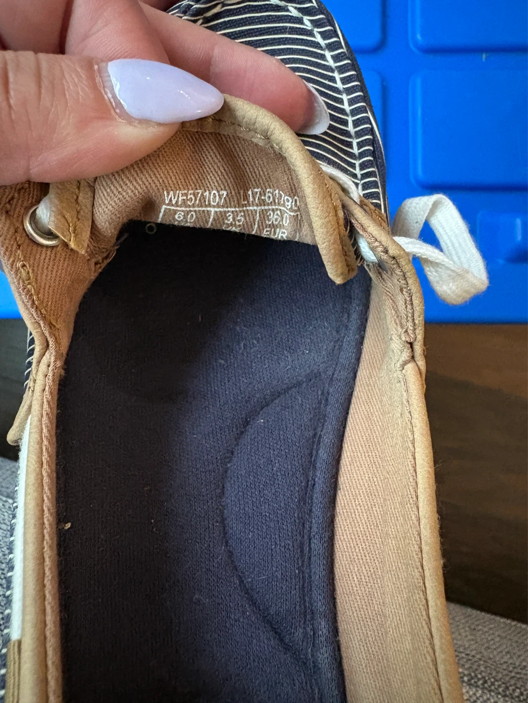 Keds Striped Boat Shoes - Size 6 - photo 3
