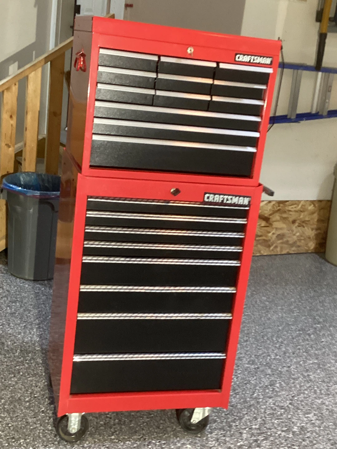 Big CRAFTSMAN TOOLCHESTS like new