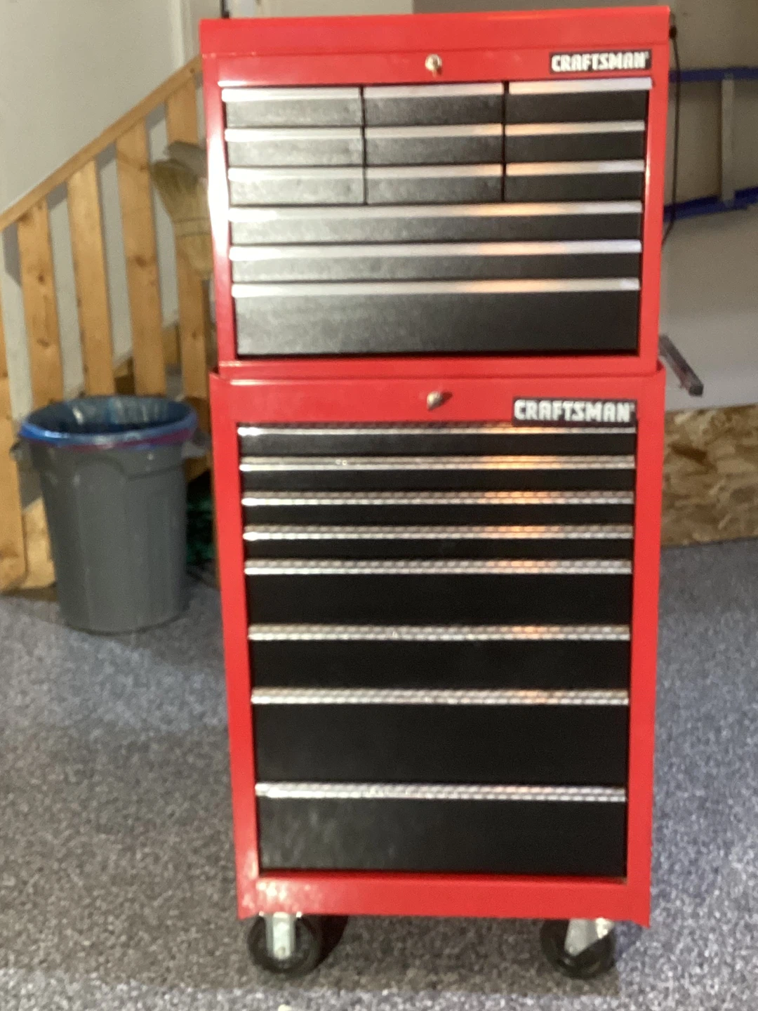 Big CRAFTSMAN TOOLCHESTS like new - photo 5