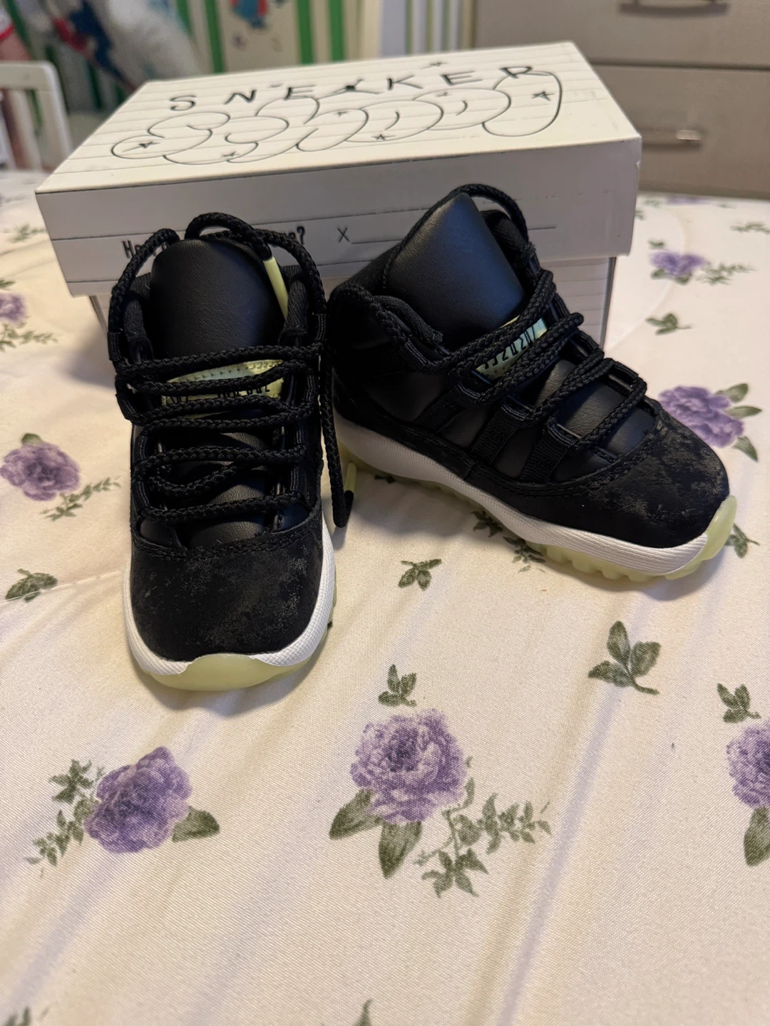 Air Jordan 11 Retro TD Toddler Shoes - photo 2