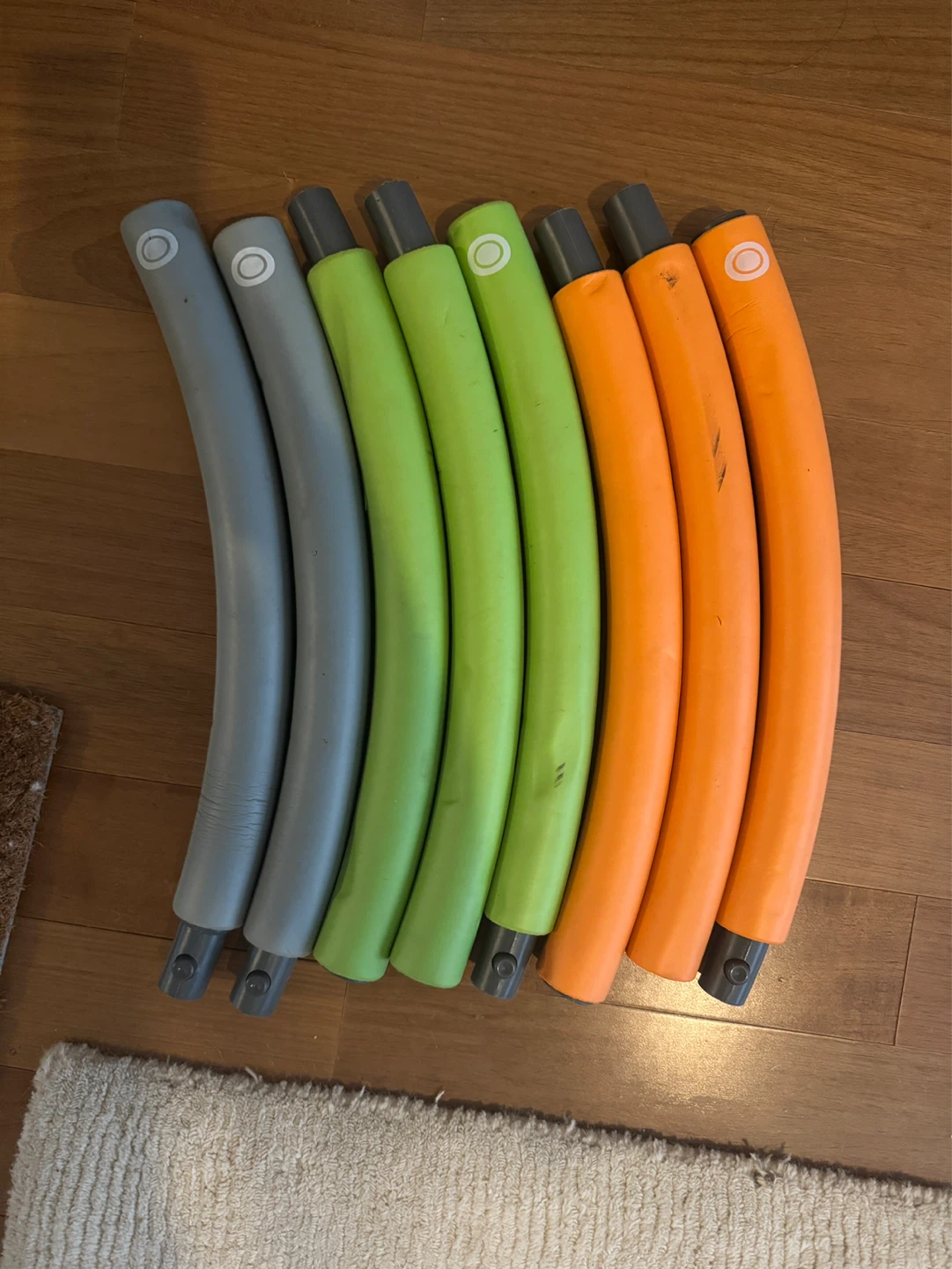 Weighted Hula Hoop 3.6 pounds - Detachable sections - photo 5