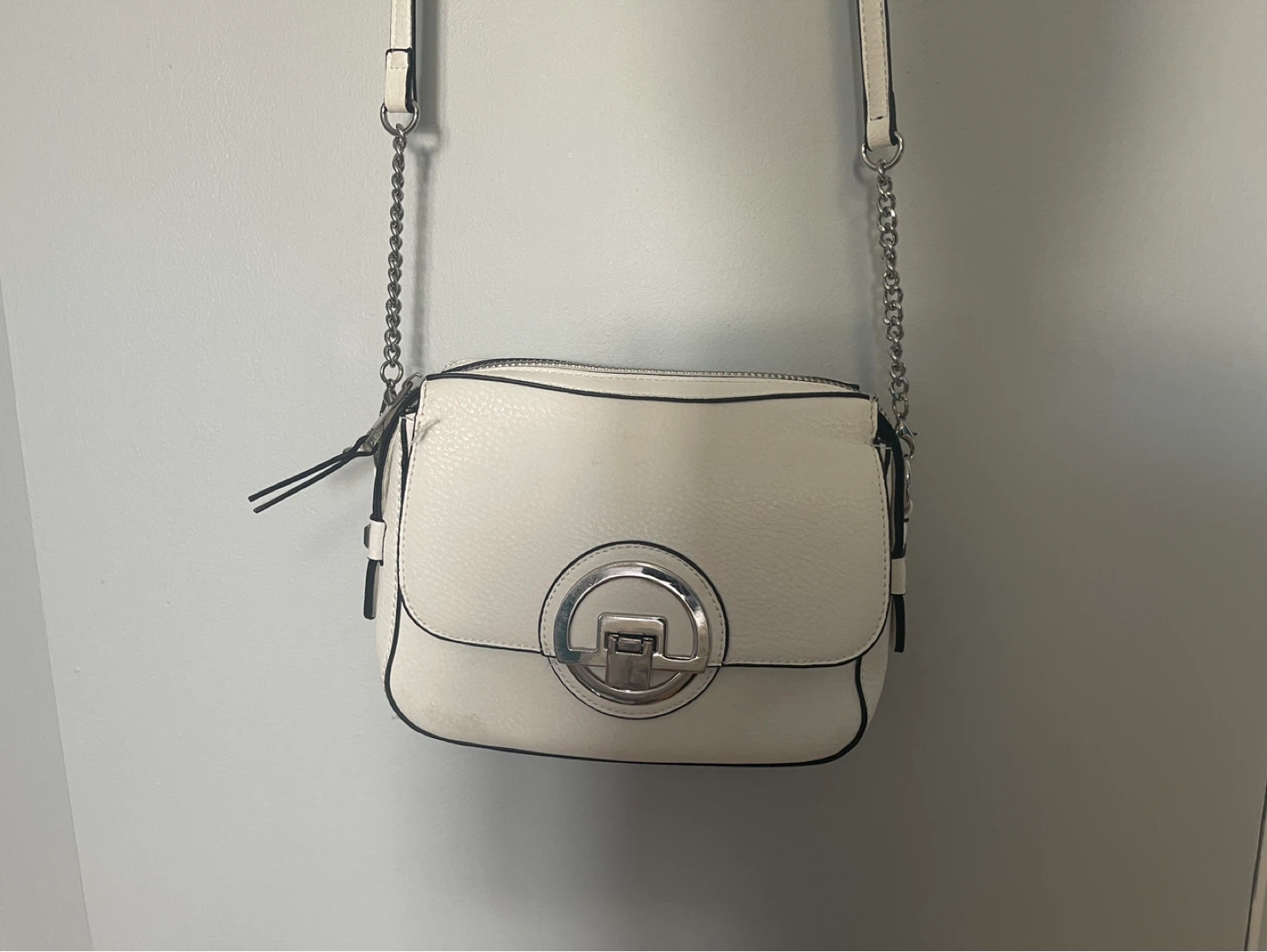 White Crossbody Purse