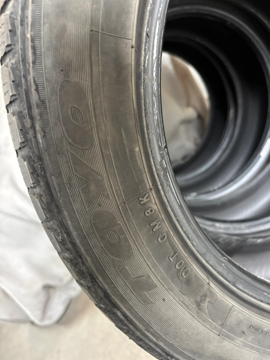 Set of 4 Toyo Winter Tires 205/55R16 91H - photo 4