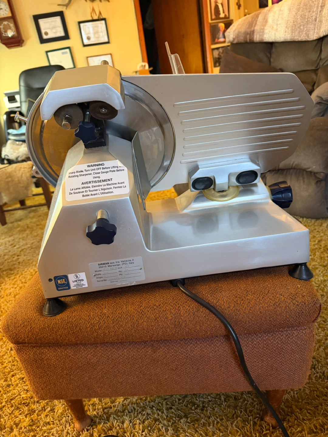 Eurodib 10”Meat Slicer - photo 2