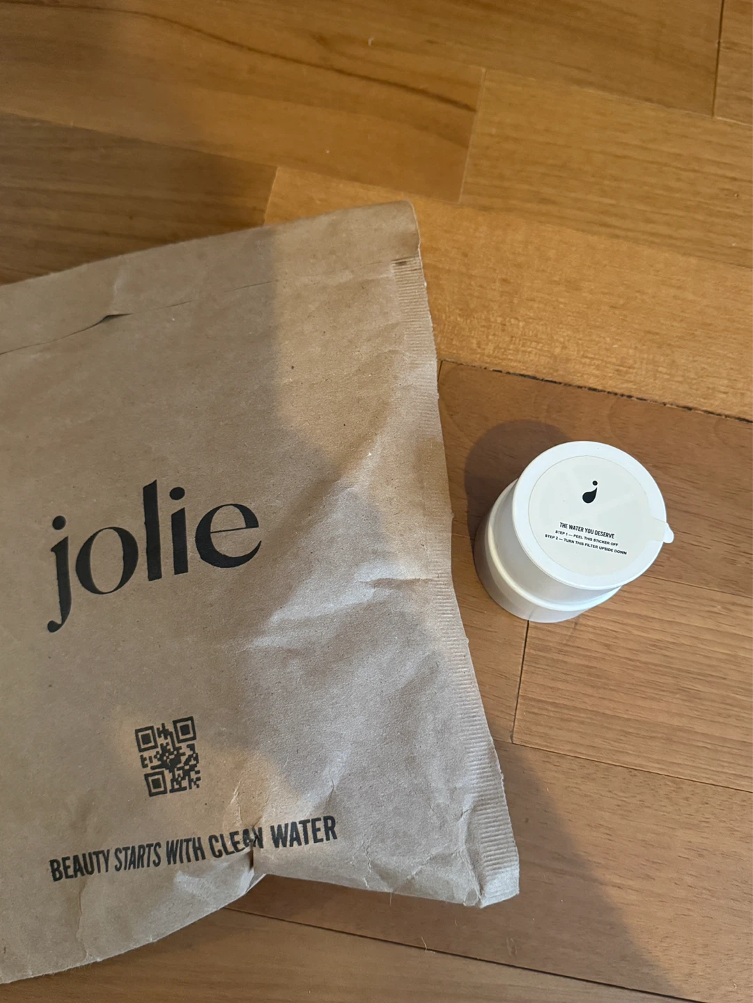 2 Jolie shower head filters