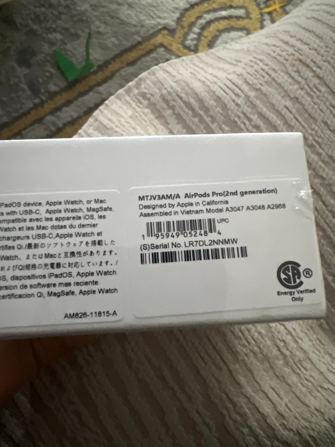 Apple AirPods Pro (2nd generation) with MagSafe Charging Case - photo 3