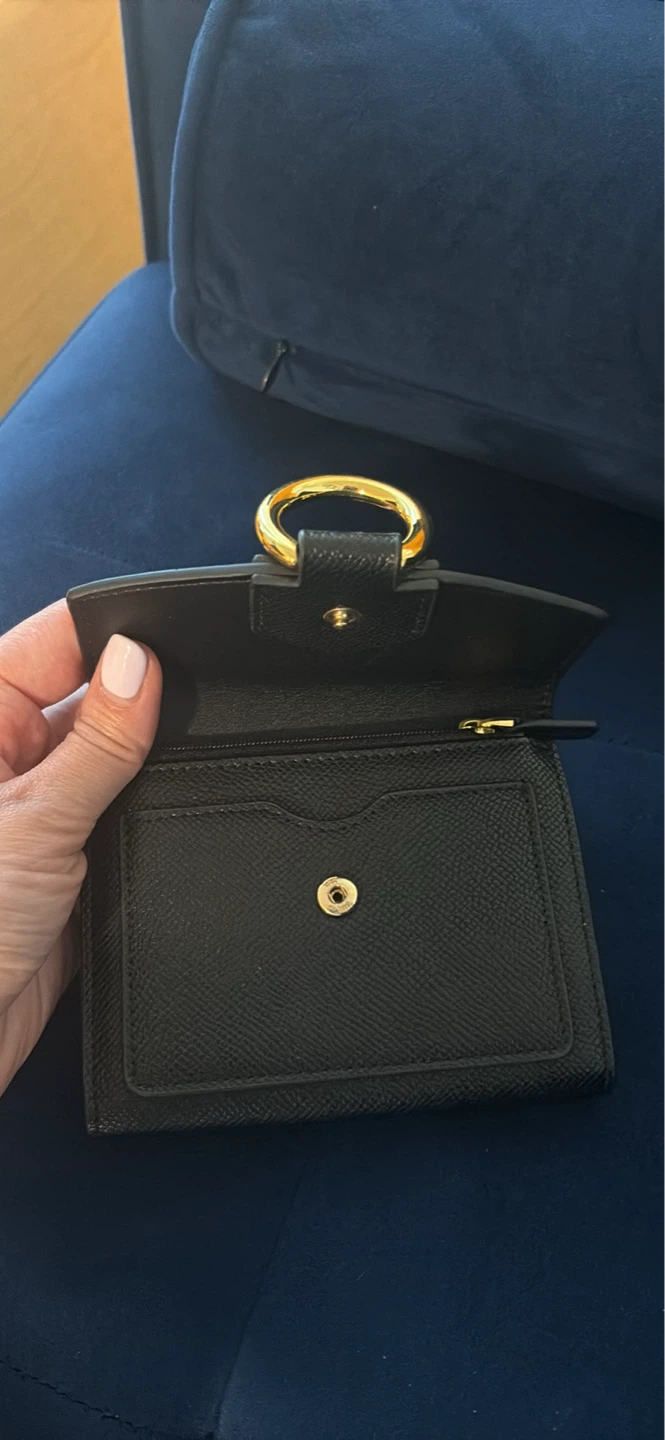 JW Pei Black Leather Wallet *never used!* - photo 3