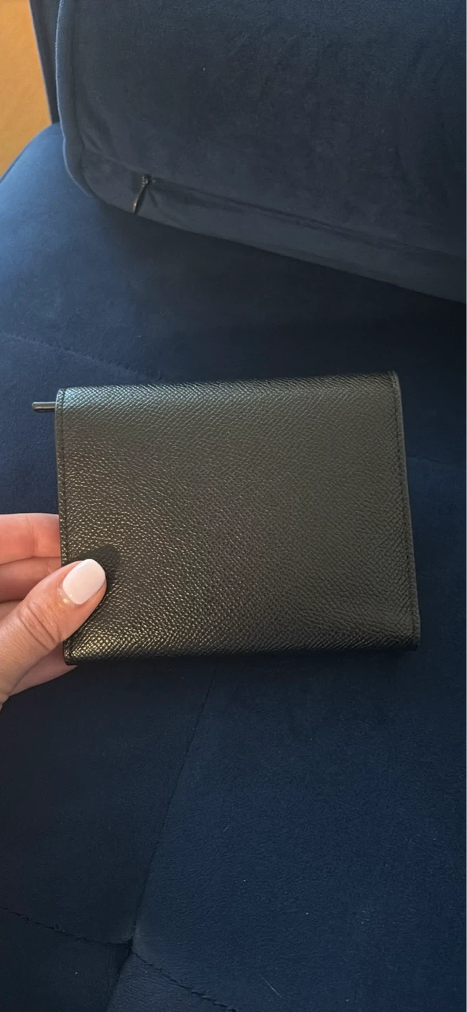 JW Pei Black Leather Wallet *never used!* - photo 2