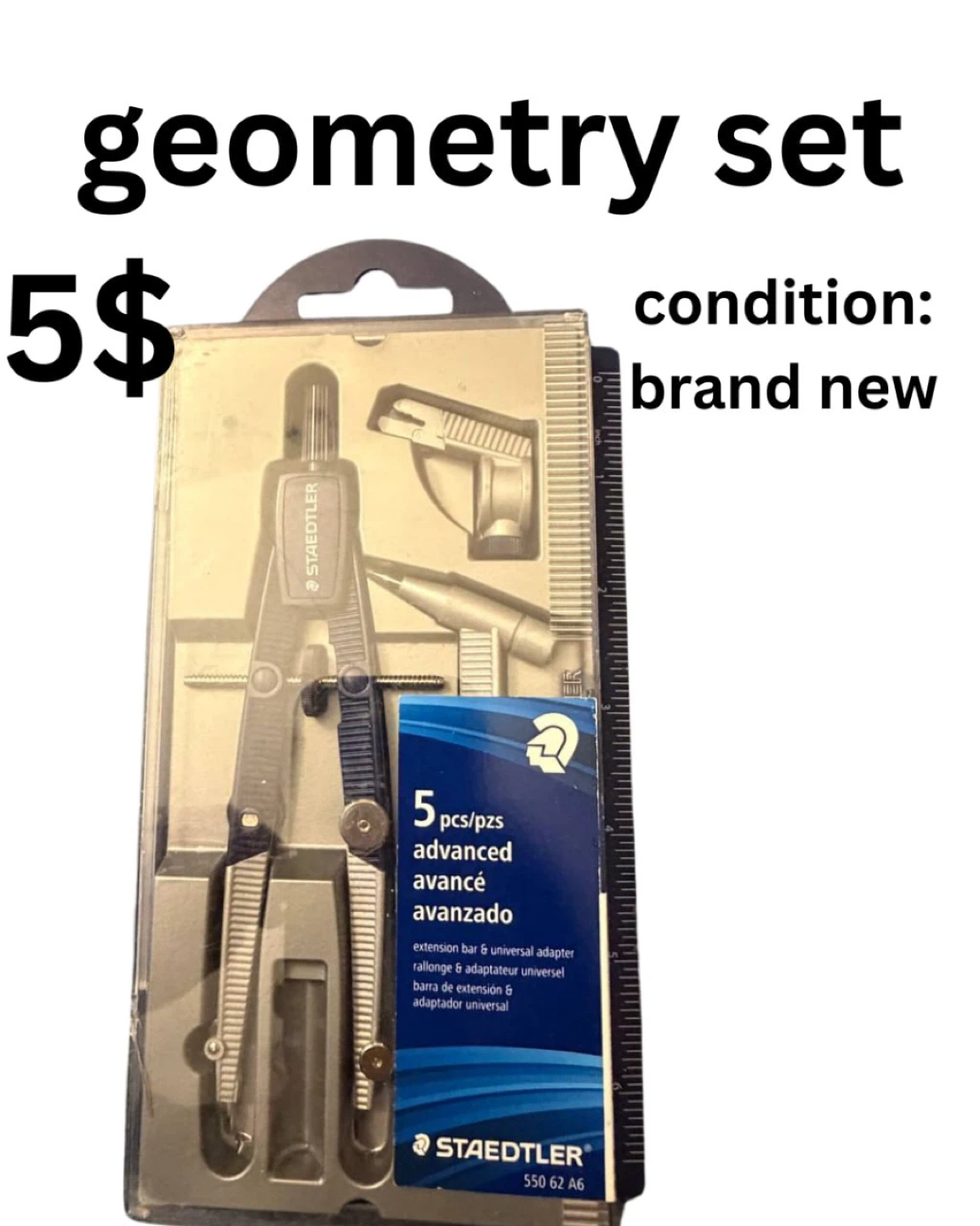 School Supplies Bundle: Geometry Set, Crayola Note Pads, Staples - photo 5
