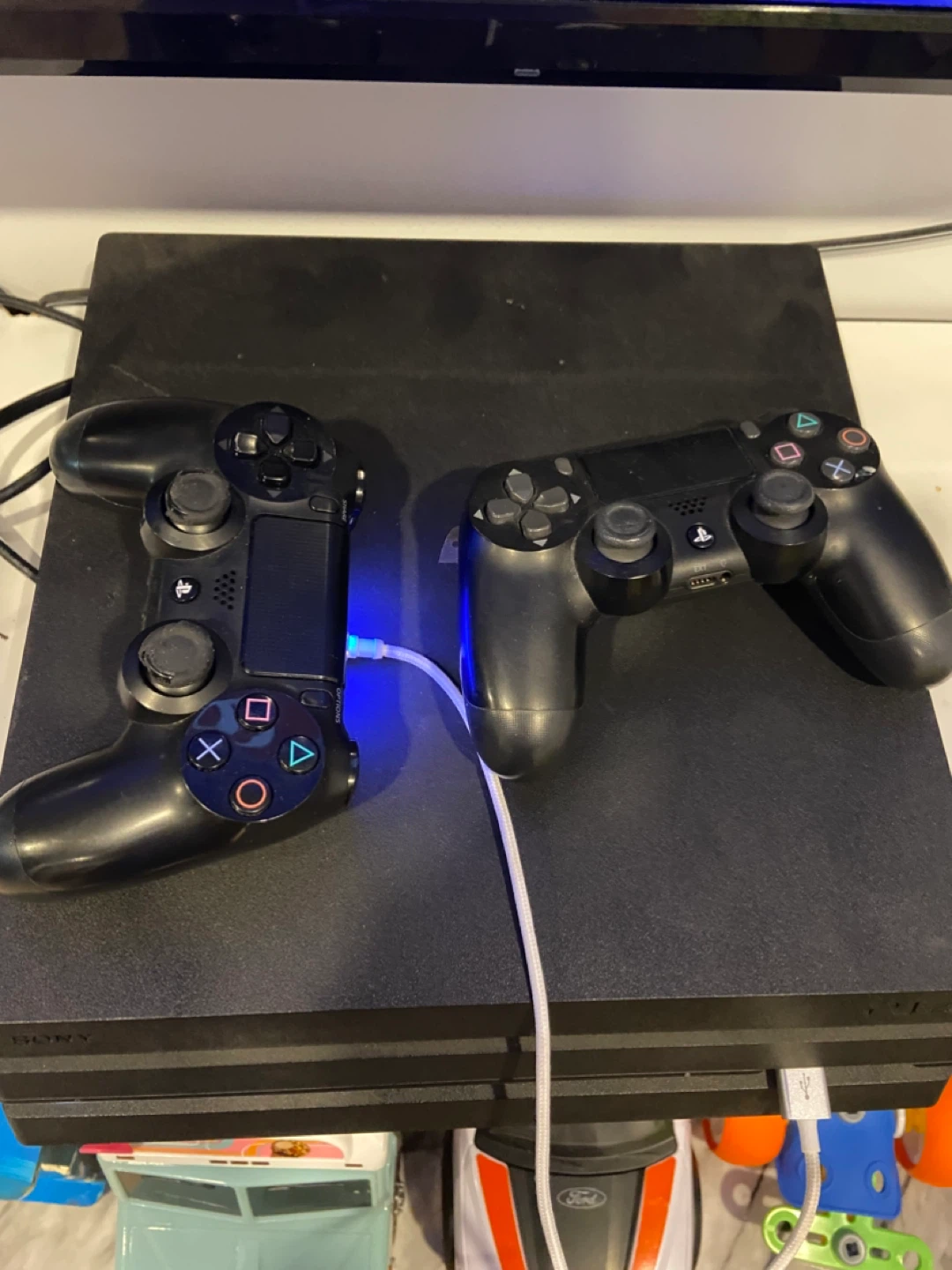 PS4 with Two Controllers - photo 2