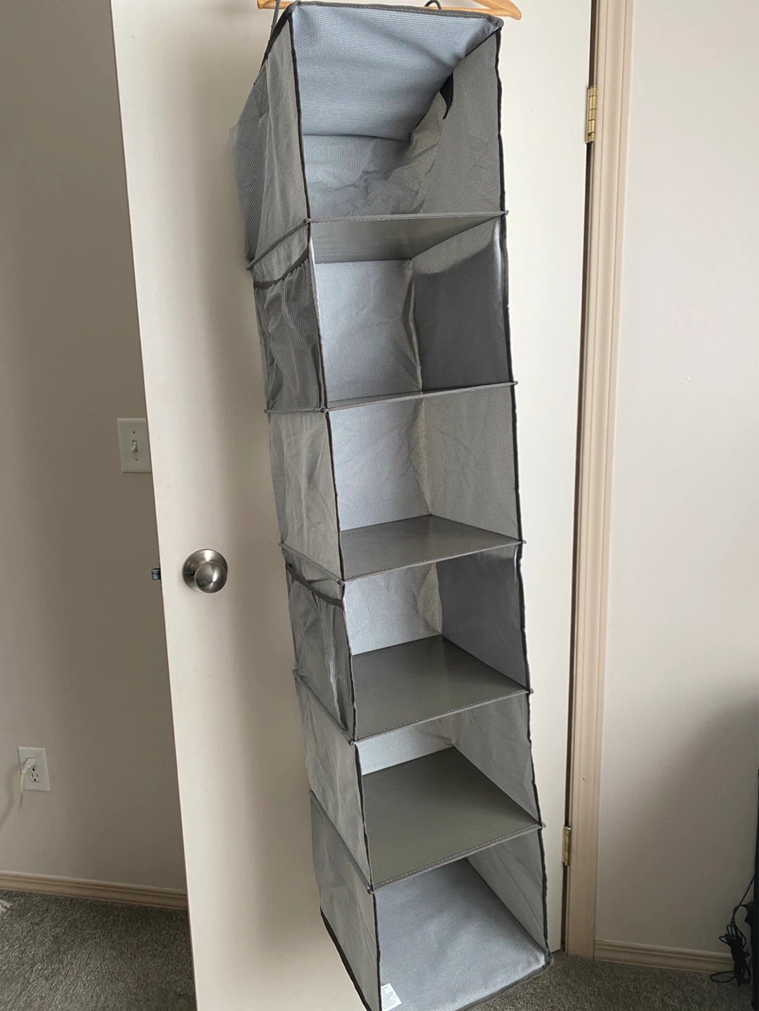 Hanging Closet Organizer with Shelves