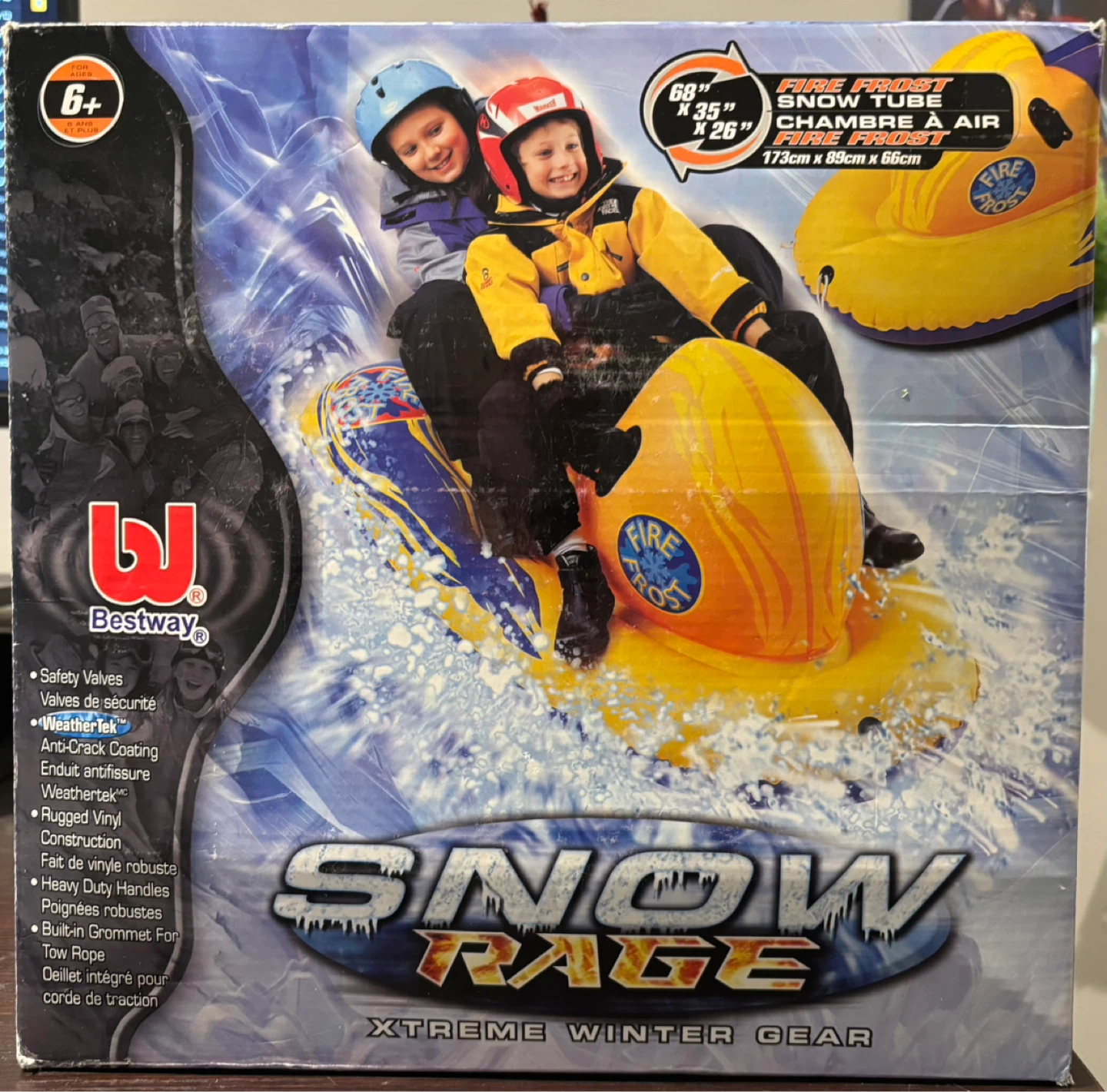 Bestway Snow Rage Fire Frost Snow Tube 2005