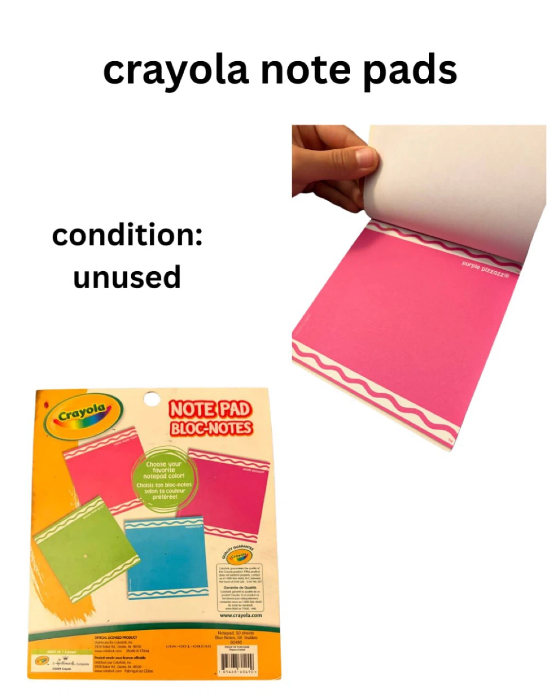 Crayola Note Pads - photo 2