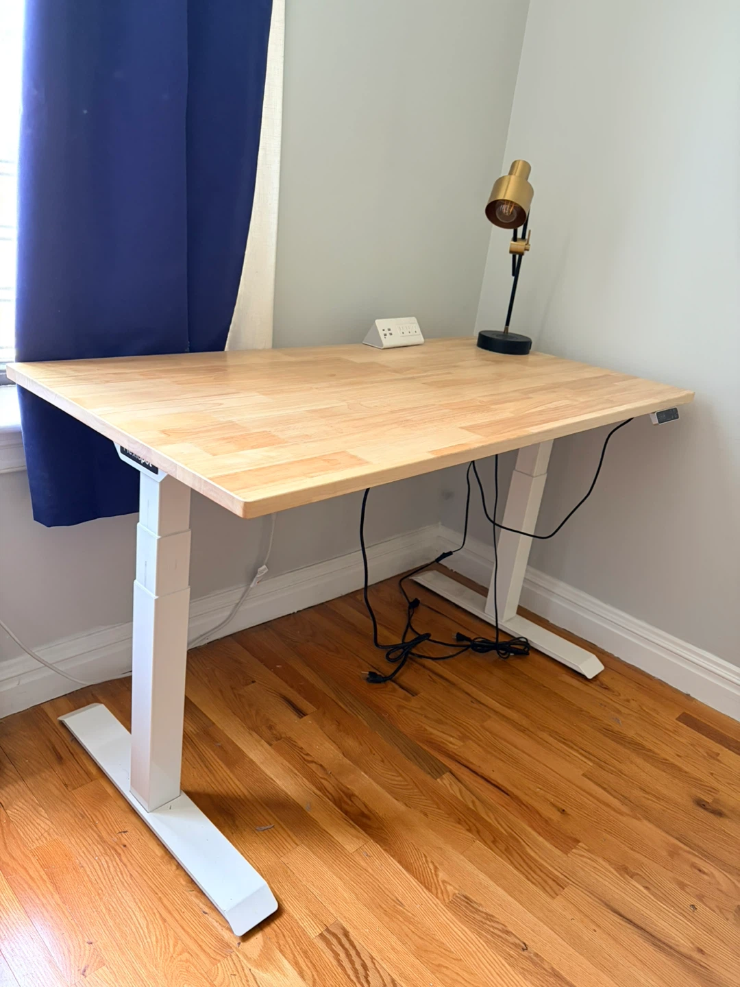 Flexispot Adjustable Standing Desk with Wood Top